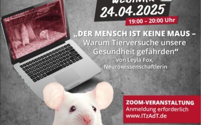 Der Mensch ist keine Maus – Warum Tierversuche unsere Gesundheit gefährden