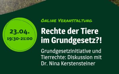 Rechte der Tiere im Grundgesetz?
