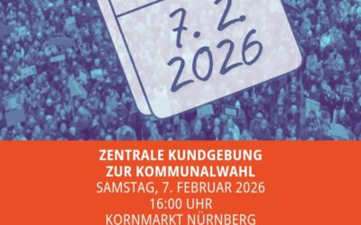 Zentrale Kundgebung zur Kommunalwahl