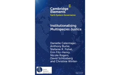 Institutionalising Multispecies Justice